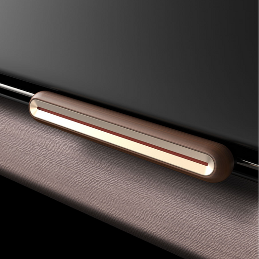 Luxe Aluminum & Wood Car Diffuser – Elegant Vent Fragrance