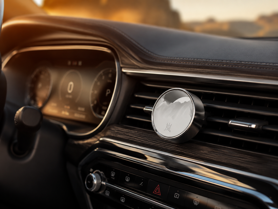 Veairy car diffuser — choose your scent family: Wood, Fresh, Floral or Fruit